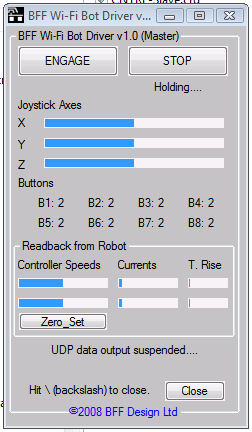 BFF Wi-Fi Bot Motion Driver