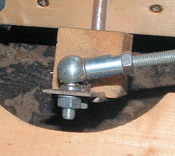 Right-angled ball & socket joint