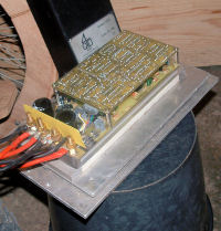 A 150Amp 24/36V 4 quadrant controller - cover removed A 150Amp 24/36V 4 quadrant controller - cover removed