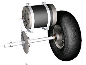 Single Stage Electric Motor Drive