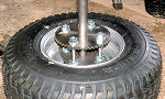 Rear wheel drive hub