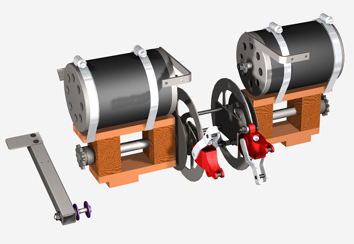 tractor electric motor drive